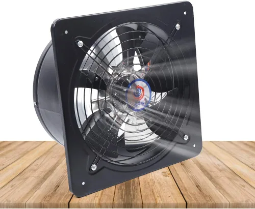 Miniatura 3 de DouSeiAi Extractor de 11.8 pulgadas, extractor de alta velocidad de bajo ruido de 110 V/125 W, ventilador de ventilación de 2800 r/minuto