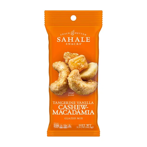Miniatura 23 de Sahale Snacks - Mezcla glaseada de pacanas al ron y bananas, 4 onzas (paquete de 6)