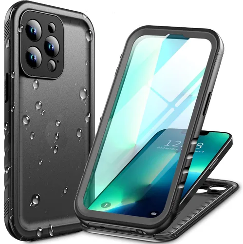 Miniatura 39 de Cozycase TOP Funda impermeable para iPhone 17 Pro Max - Grado militar resistente a todo 360 con protector de cámara de pantalla, doble IP68 a prueba