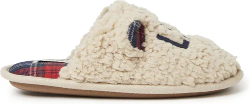Miniatura 8 de Dearfoams Pantuflas unisex de la colección familiar Lil & Baby Bear