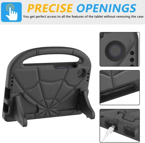 Miniatura 5 de Funda infantil para Samsung Galaxy Tab A11 /A9 de 8.7 pulgadas versión 2025/2023, ligera, a prueba de golpes, apta para niños, con protector
