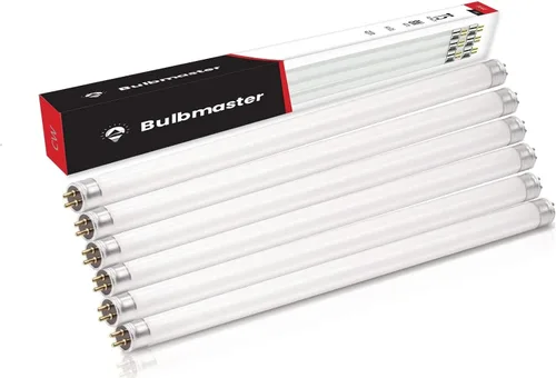 Miniatura 2 de F8T5CW Bombillas fluorescentes de 12 pulgadas - F8T5 8 W blanco frío 4100K 30.5 cm bombillas de luz debajo del gabinete lineales T5 380 lúmenes