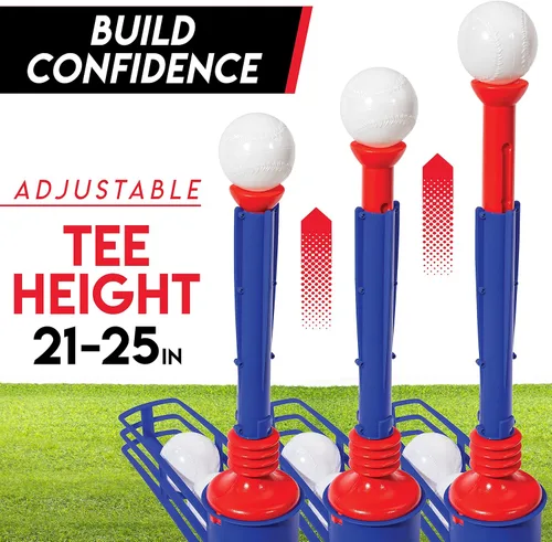 Miniatura 3 de Franklin Sports MLB Super Star Bateador 2 en 1
