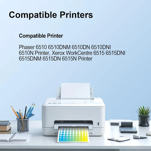 Miniatura 2 de 6510/6515 Reemplazo de unidad de tambor negro para Xerox 108R01420 Unidad de tambor para Xerox Phaser 6510 WorkCentre 6515 tambor de impresora