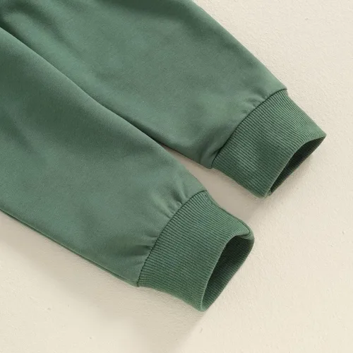 Miniatura 136 de BemeyourBBs Conjunto divertido de sudadera y pantalones de manga larga con letras divertidas para bebé niño y niño