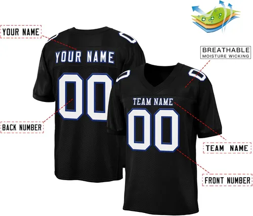 Miniatura 2 de Camiseta de fútbol personalizada con letras cosidas, uniforme de fútbol para adultos y jóvenes S-7XL
