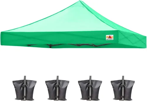 Miniatura 54 de ABCCANOPY - Toldo de repuesto para carpa desplegable (10x10 pies, beige)