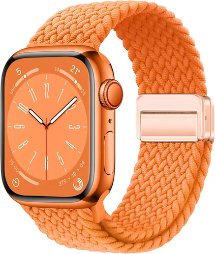 Miniatura 30 de Qimela Correa deportiva compatible con correas de Apple Watch de 1.49, 1.57, 1.61, 1.65, 1.73, 1.77 pulgadas, 1.77 pulgadas, 1.77 pulgadas, correa