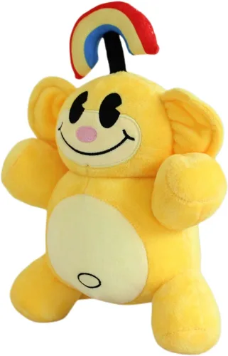 Miniatura 3 de Peluche de mono arcoíris de 12 pulgadas, peluche KND de mono arcoíris Peluches de peluche, recuerdo de fiesta de cumpleaños, regalo preferido