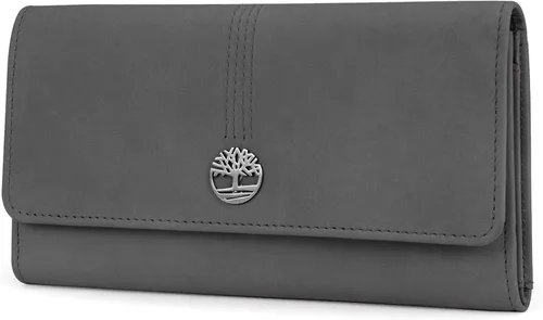 Miniatura 5 de Timberland - Cartera de piel con solapa RFID para mujer, Rojo, talla única