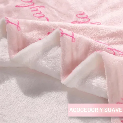 Miniatura 2 de DayOfShe Mantas personalizadas con nombre para niñas y niños, manta de baby shower, regalos personalizados con nombre para adolescentes, niñas