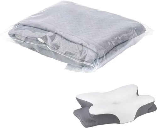 Miniatura 8 de Almohadas de espuma viscoelástica, almohada ergonómica para aliviar el dolor de cuello, almohada de cama para dormir, almohada cervical