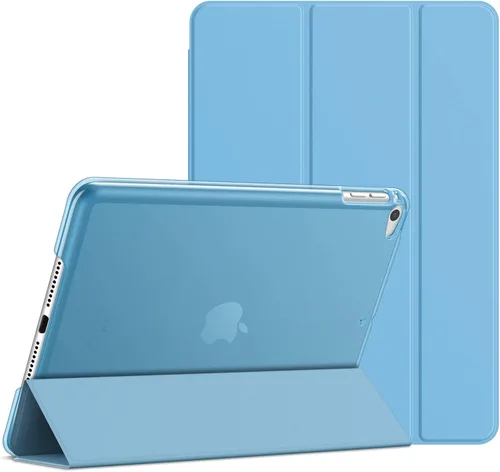 Miniatura 13 de JETech Funda para iPad mini 5 (modelo 2019 5ª generación), cubierta inteligente con apagado automático/encendido (negro)