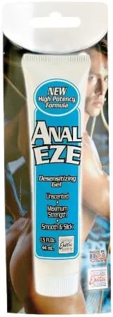 Miniatura 3 de Max entumecido para su trasero. Máxima fuerza anal-eas, anal facilidad, anal-EZE GEL 1.5OZ/44ML slick desensibilizador