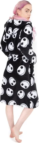 Miniatura 3 de Disney The Nightmare Before Christmas - Bata de baño para mujer, color negro