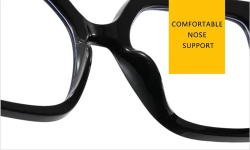 Miniatura 6 de Shiratori Gafas para Bloqueo de Luz Azul con Marco Rectangular y Estilo Elegante Preppy para Mujeres, Lentes para Computadora