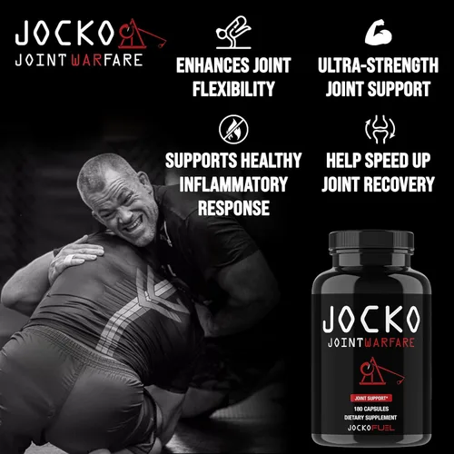Miniatura 8 de Jocko Fuel Suplemento para Apoyo Articular - Glucosamina MSM para Dolor Articular, Movilidad y Flexibilidad con Cúrcuma y Boswellia (180 Cápsulas)