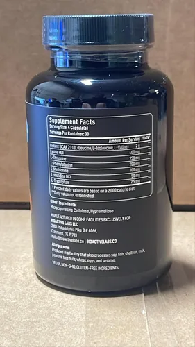 Miniatura 7 de Suplemento de aminoácidos esenciales para mujeres y hombres – Complejo de aminoácidos BCAA vegano para el crecimiento muscular con los 9 aminoácidos