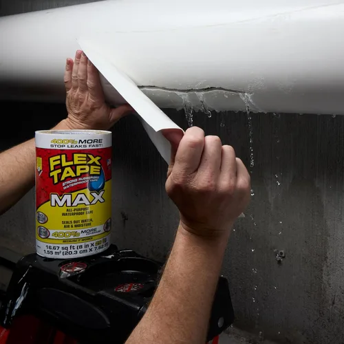 Miniatura 3 de Flex Tape, MAX - Cinta impermeable de goma flexible y gruesa original, para sellar y parchar, funciona bajo el agua, interior y exterior
