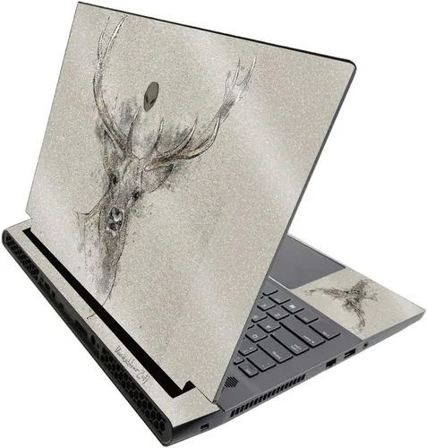 Miniatura 650 de MightySkins - Skin brillante con purpurina para Alienware M17 R3 (2020) y M17 R4 (2021) - Diversión de los años 90 Acabado duradero con purpurina