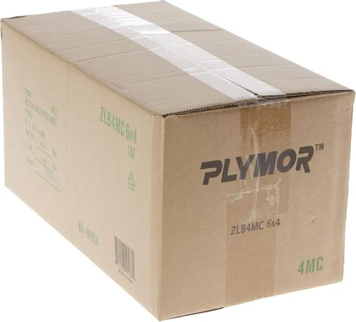 Miniatura 6 de Plymor 6 x 4 pulgadas (caja de 1,000), bolsas de plástico con cierre de cremallera resistente de 4 mil