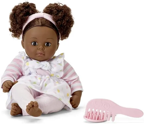 Miniatura 10 de Madame Alexander Muñeca My Little Girl Rainbow Overalls de 14 pulgadas, tono de piel claro