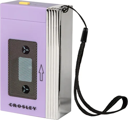 Miniatura 8 de Crosley CR3047A-LN Mini Altavoz Bluetooth portátil retro de los años 80, inalámbrico con micrófono, vintage, lavanda