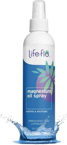 Miniatura 8 de Life-Flo Aceite de magnesio puro para pies y cuerpo – Spray de magnesio 100% puro de The Zechstein Seabed – Spray para pies, relaja y rejuvenece