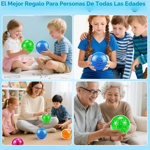 Miniatura 5 de YongnKids Amaze - Rompecabezas de pelota de laberinto secuencial de memoria 3D, regalos de juguetes para niños y adultos - Juego de desafíos