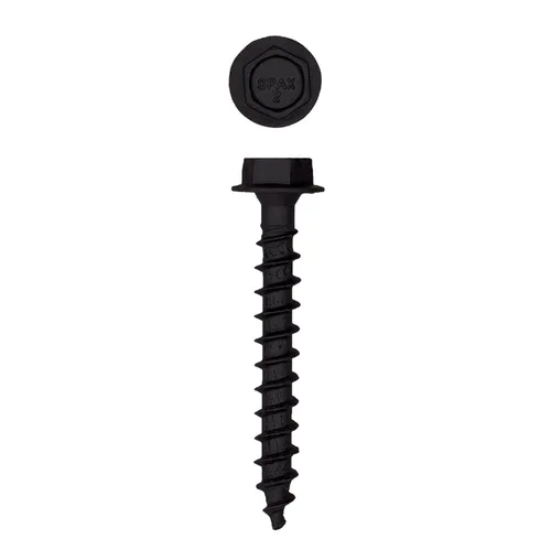 Miniatura 10 de Tornillos de retraso de madera estructural con cabeza hexagonal exterior de 1/2 "x 5" Powerlags Hex (25 EA)