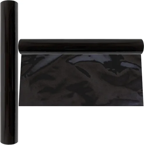 Miniatura 4 de AnapoliZ Rollo de Envoltorio de Celofán Negro 100 Pies de Largo X 16 Pulgadas de Ancho 2.3 Mil de Grosor Transparente Negro Dulces
