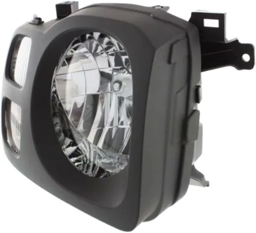 Miniatura 6 de EPIC LIGHTING Faros delanteros halógenos estilo OE color gris oscuro, repuesto para NISSAN 02-04 NISSAN XTERRA XE