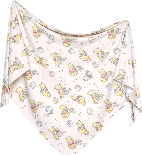 Miniatura 5 de Copper Pearl Mantas envolventes para recién nacidos, mantas suaves y elásticas para niños y niñas, mantas de bebé grandes de 46 x 46 pulgadas