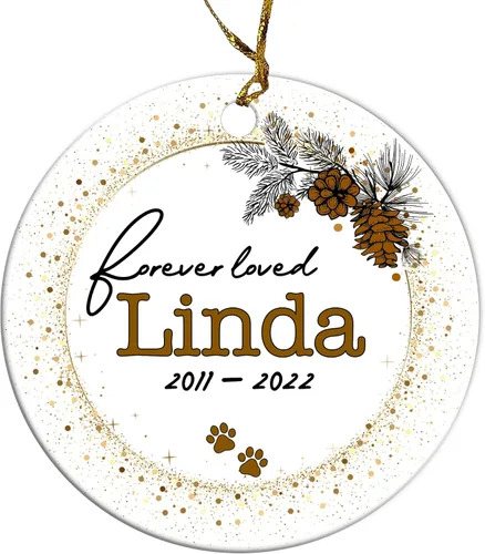 Miniatura 8 de Adorno personalizado para foto de perro, adorno de Navidad personalizado para mascotas 2023, regalos de Navidad personalizados para cachorros