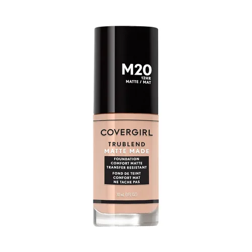 Miniatura 48 de COVERGIRL TruBlend Base Líquida Mate Made, Porcelana Clara, 1 Fl Oz FERIA DE PORCELANA