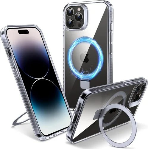 Miniatura 25 de Funda magnética para iPhone Air – [Soporte invisible integrado] [Compatible con MagSafe] [Protección contra caídas de grado militar] Cubierta