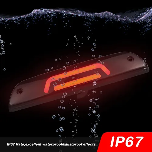 Miniatura 5 de Luces de freno LED de montaje alto, tercera luz de freno compatibles con Toyota Tacoma Truck 1995-2015 luz trasera LED de freno barra de luz trasera