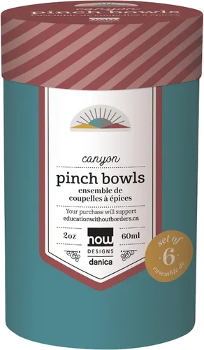 Miniatura 7 de Now Designs Canyon - Juego de tazones de cerámica, plato para salsa de soja, juego de 6, 2 oz