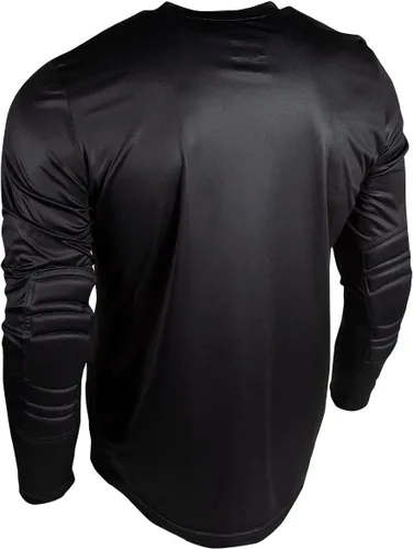 Miniatura 2 de Rinat Iron-Bat - Camiseta de portero de fútbol juvenil mediana (10-12 años), número oficial, color negrogris, NegroGris