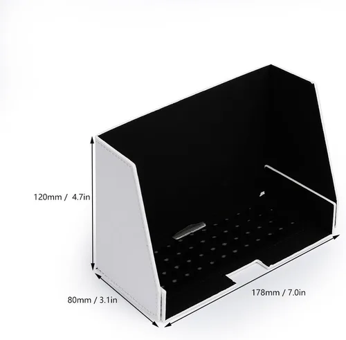Miniatura 4 de Parasol para monitor de 5.5 pulgadas para DJI Inspire 1/2 Phantom 2 3 Phantom 4, compatible con 5.5 pulgadas Smartphone iPhone X/8plus/8/7 Samsung