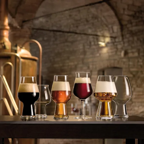 Miniatura 6 de Luigi Bormioli Birrateque - Vasos de cerveza de sidra de 17 onzas (juego de 2) – Vasos de cerveza artesanales para sidra, sidra dura, sidra