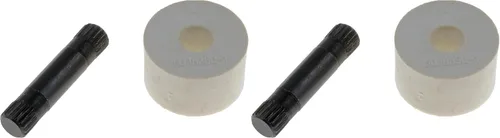 Dorman 38350 Kit de rodillos para bisagras de puerta compatible con modelos seleccionados Ford/Lincoln/Mercury, negro (paquete de 2)