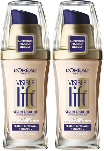 Miniatura 16 de L‘Oreal Paris, serum absoluto, levantamiento visible, antiedad, maquillaje, SP, Beige miel