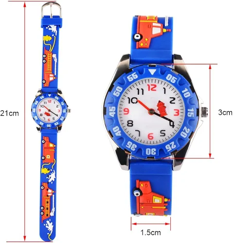 Miniatura 2 de Venhoo Kids Watches Analog 3D Cartoon Waterproof Sport Children Toddler Wrist Watches Gifts for 3 4 5 6 7 8 9 10 11 12 Ages Girls Little Boys Child