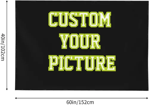Miniatura 2 de JINJUREN Tapiz Personalizado Subir Imágenes Tapiz Personalizado Personalizado Telón de Fondo Banner Imprimir Cualquier de Sus Diseños