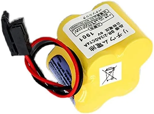 Miniatura 3 de SHENYANG BR-2/3AGCT4A BR2/3AG BR2/3AGCT4A Batería BR2/3AGCT4A para FANUC A98L-0031-0025 Enchufe Negro (4 unidades)