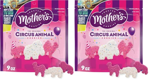 Miniatura 14 de Mother's Galletas de animales de circo, 9 onzas