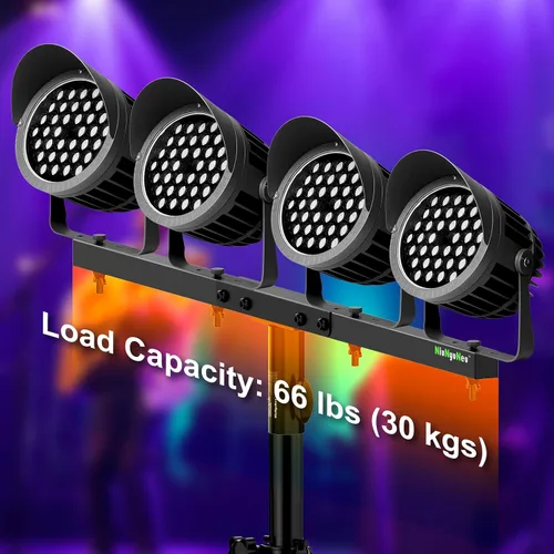 Miniatura 6 de Barra en T de extensión para iluminación DJ, barra transversal de montaje para trípode de altavoz