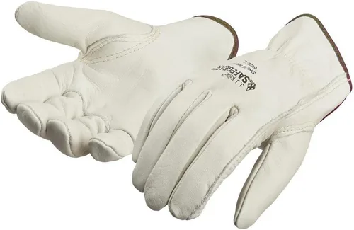 Miniatura 2 de J. J. Keller & Associates, Inc. SAFEGEAR Cowhide Leather Work Gloves with Keystone Thumb