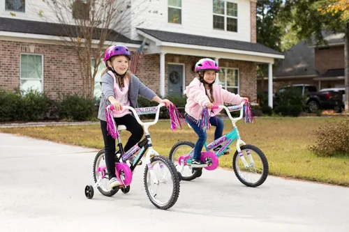Miniatura 2 de Bicicleta Magna Sapphire de Dynacraft - Estructura de acero resistente, frenos de mano delanteros y traseros, asiento ajustable, pataneador - Ideal